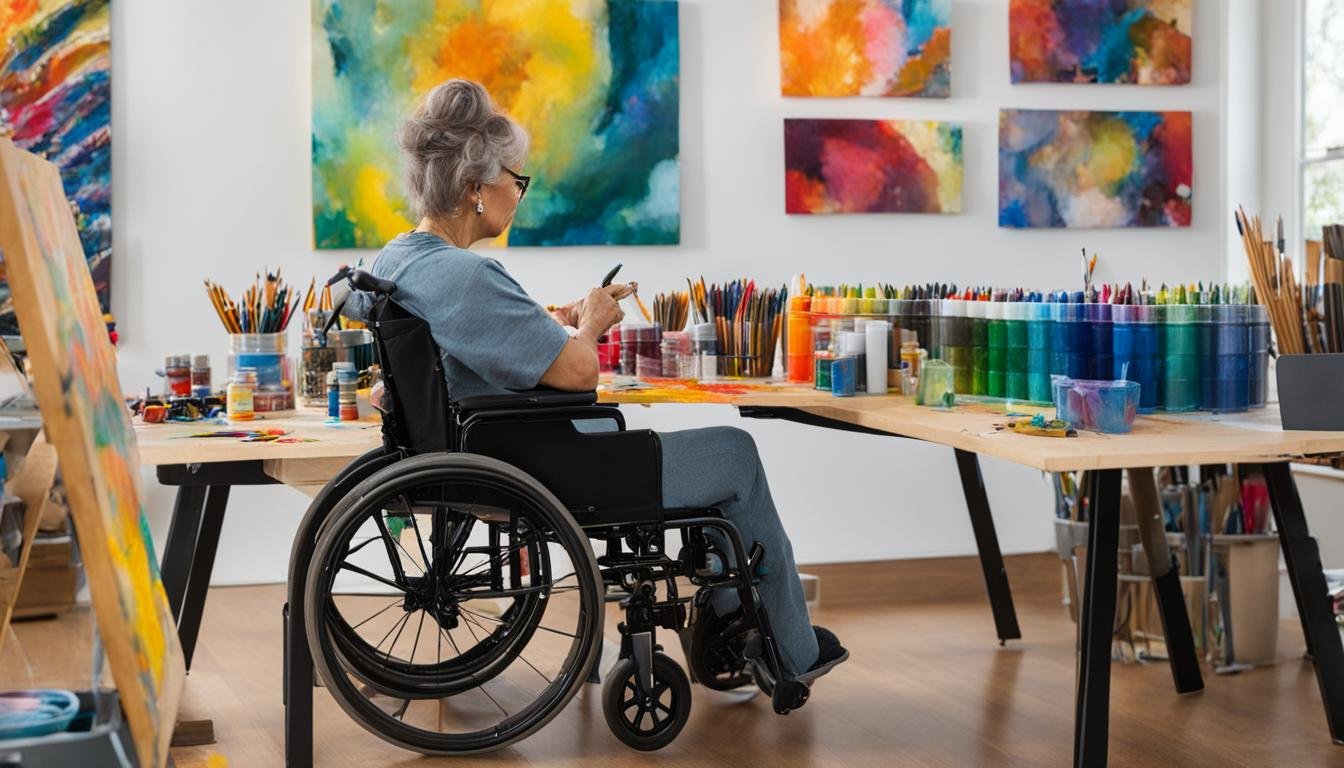 專為輪椅使用者設計：如何進行有效的藝術治療?