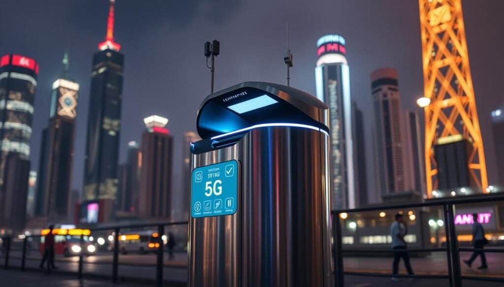 香港智能垃圾桶與5G寬頻的完美結合