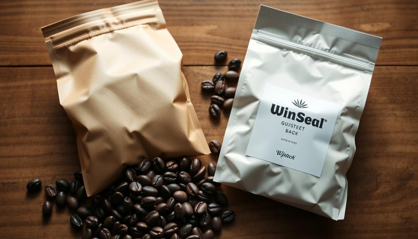 packaging of coffee beans