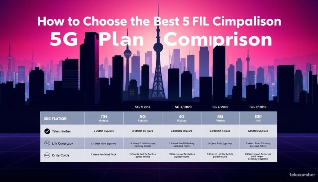 5G Plan比較選擇指南 5G Plan比較選擇指南