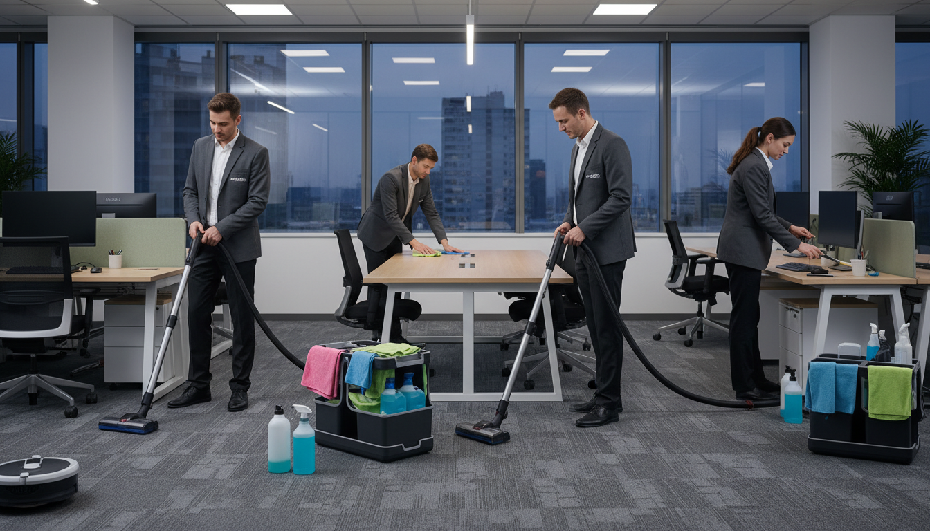 辦公室清潔, 寫字樓清潔